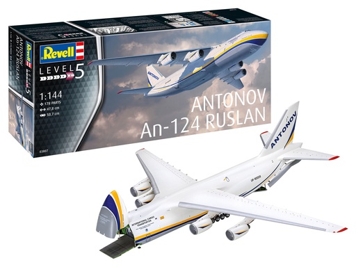 [ RE03807 ] Revell Antonov An-124 Ruslan 1/144