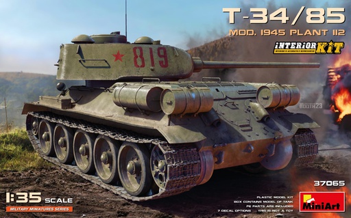 [ MINIART37065 ] Miniart T-34/85 Mod. 1945 Plant 112 1/35