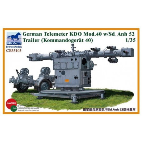 [ BR35103 ] BRONCO Germ Telemeter KDO +Trai1/35 