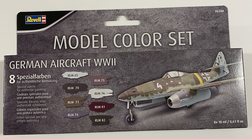 [ RE36200 ] Revell Model Color Set German Aircraft WWII