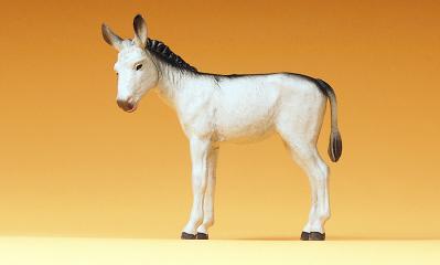 [ PRE47040 ] Preiser donkey standing  1/25