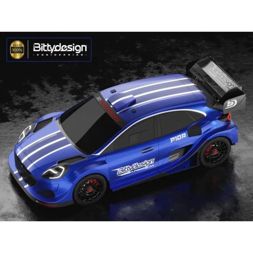 [ BDRX-190P10RH ] Bittydesign P10R clear body 1/10 Rally 190mm, Hard 1mm