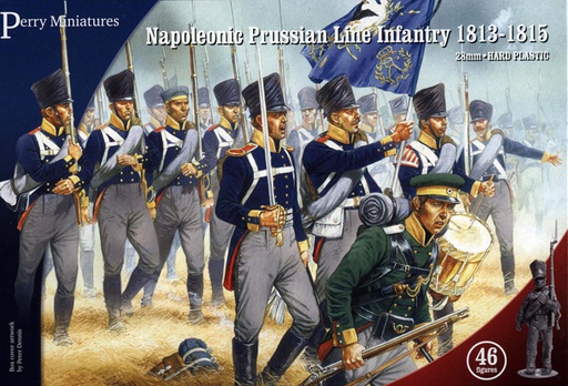 [ PERRYPN1 ] Napoleonic prussian line infantry 1813-1815