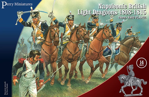 [ PERRYBH90 ] Napoleonic british light dragoons 1808-1815