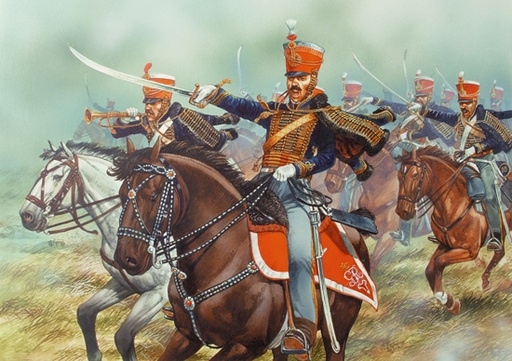[ PERRYBH80 ] British napoleonic hussars 1808-1815