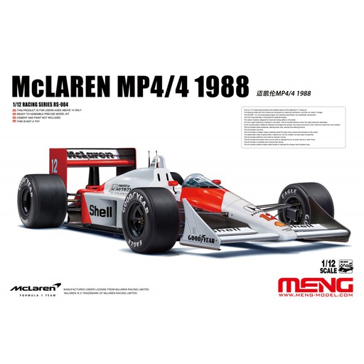 [ MENGRS-004 ] Meng Mclaren MP4/4 1988 1/12