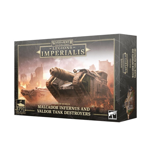 [ GW03-57 ] LEGIONS IMPERIALIS: MALCADOR INFERNUS AND VALDOR TANK DESTROYERS