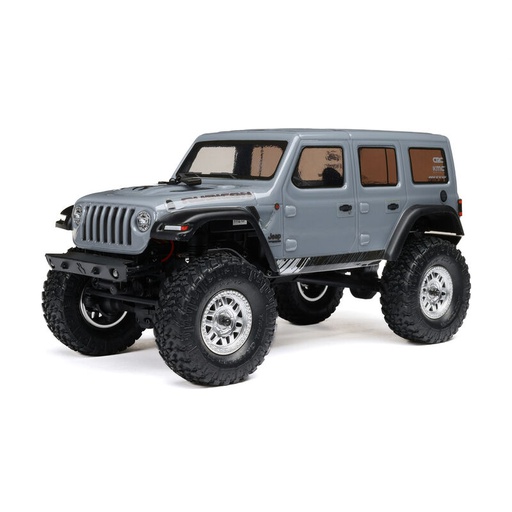 [ AXI00002V3T3 ] SCX24 2019 Jeep Wrangler JLU CRC Gray 1/24 4WD RTR