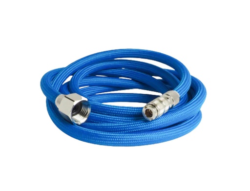[ HS125883 ] Harder & Steenbeck katoenendarm 2 meter (3.3x7mm) snelkoppeling/ G 1/4" IG