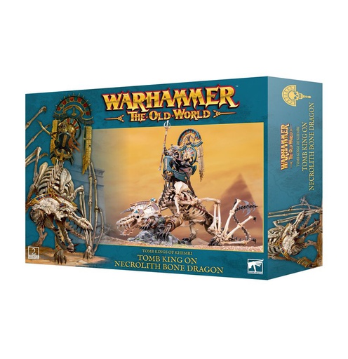 [ GW07-08 ] TOMB KINGS OF KHEMRI: TOMB KING ON NECROLITH BONE DRAGON