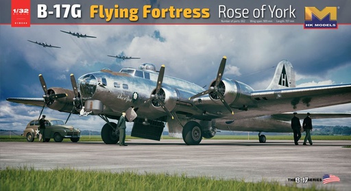 [ HKM01E44 ] Boeing B-17G Rose of York