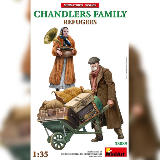 [ MINIART38089 ] Miniart Refugees chandlers family 1/35