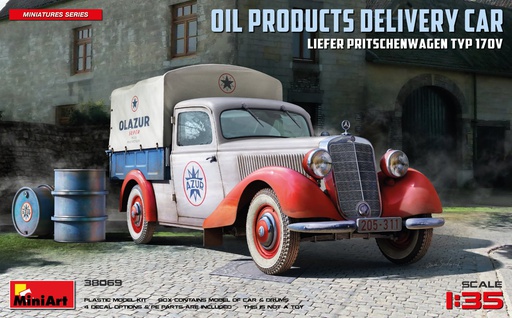 [ MINIART38069 ] Miniart Oil products delivery car 1/35