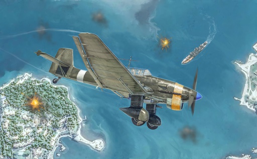 [ ITA-2769 ] Italeri Ju87 B-2/R-2 "Picchiatello" 1/48