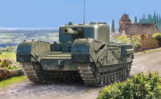 [ ZVE6294 ]  Zvezda infantry tank MK.IV (A22C) Churchill MK.V  1/100