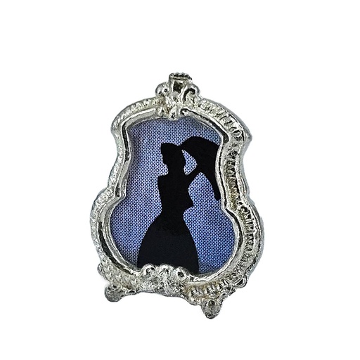 [ MM19475 ] Mini Mundus Fotolijst Verzilverd