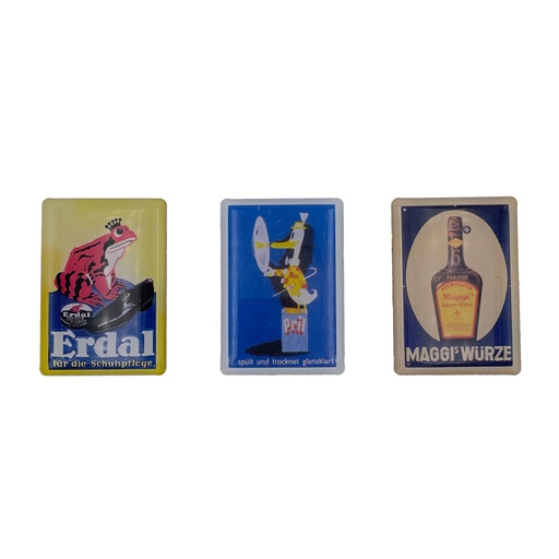 [ MM19545 ] Mini Mundus Reclameborden 3st.