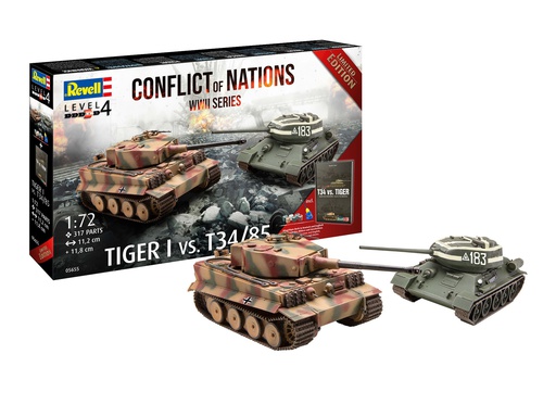 [ RE05655 ] Revell Cadeauset &quot;Conflict of Nations Series&quot; 1/72