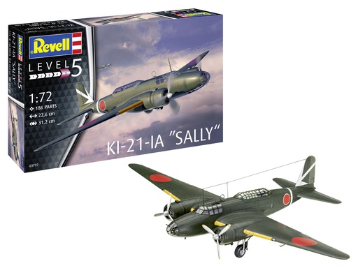 [ RE03797 ] Revell KI-21-IA "Sally" 1/72