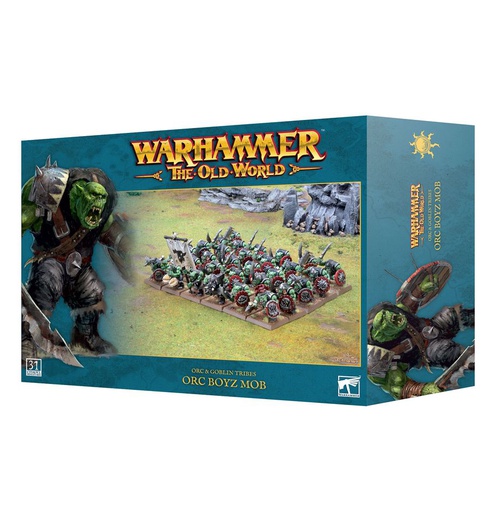 [ GW09-02 ] THE OLD WORLD: ORC & GOBLIN TRIBES: ORC BOYZ MOB