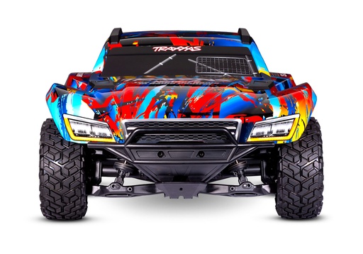 [ TRX-102076-4RNR ] Traxxas MAXX SLASH 6S SHORT COURSE TRUCK - Rock & Roll - trx102076-4RNR