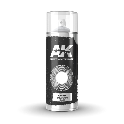 [ AK1019 ] Ak-Interactive Great White Base Spray 150ml
