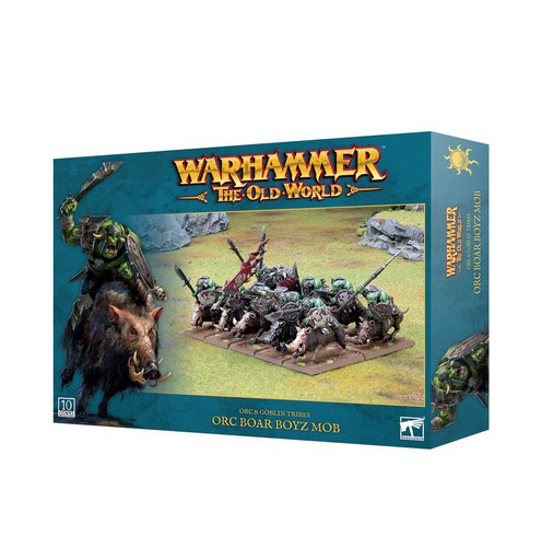 [ GW09-06 ] ORC & GOBLIN TRIBES: ORC BOAR BOYZ MOB