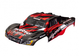 [ TRX-5851 ]  Body, Slash® 2WD (also fits Slash® VXL & Slash® 4X4), red (painted, decals applied) - trx5851
