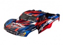 [ TRX-5851R ] Traxxas Body, Slash® 2WD (also fits Slash® VXL & Slash® 4X4), red & blue (painted, decals applied) - trx5851r