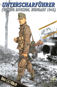[ DW16016 ] Das Werk unterscharführer (wiking division hungary 1945) 1/16