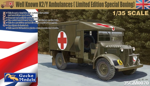 [ 35GM0070 ] Gecko Models Well Known "KATY" (Limited Edition Special Boxing) 1/35