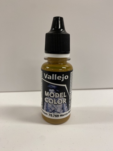 [ VAL70769 ] Vallejo Model Color Mustard Brown 18ml