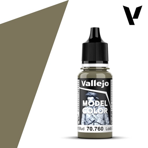 [ VAL70760 ] Vallejo Model Color Light Mud 18ml