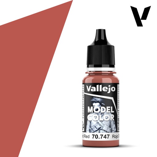 [ VAL70747 ] Vallejo Model Color Faded Red 18ml