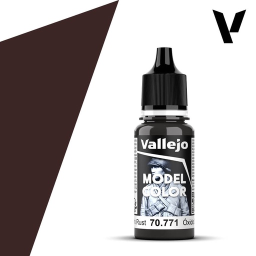 [ VAL70771 ] Vallejo Model Color Dark Rust 18ml