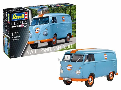 [ RE07726 ] Revell VW T1 Panel van "GULF"  1/24