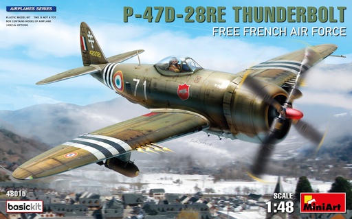 [ MINIART48015 ] Miniart P-47D-28RE Thunderbolt 1/48