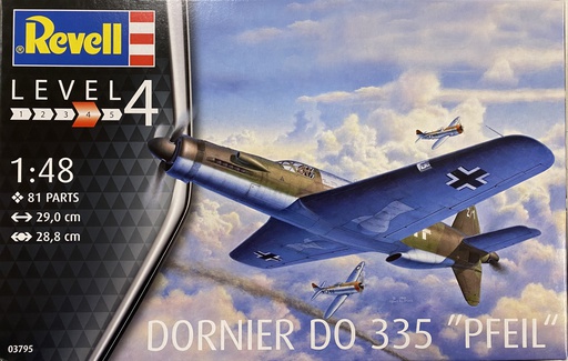 [ RE03795 ] Revell Dornier DO 335 "Pfeil" 1/48