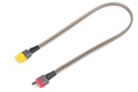 [ GF-1205-030 ] Charge Lead Pro "XT60"-T-Plug 40cm Flat silicone wire 14AWG