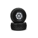 [ ARA550069 ] dBoots 'Fortress' Tyre Set Glued Gun Metal