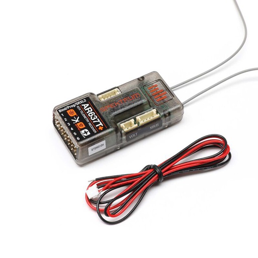 [ SPM-1032 ] AR637T+ 6 Channel AS3X+ & SAFE Telemetrie Receiver