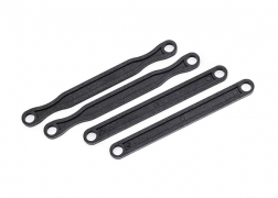 [ TRX-6748-BLK ] Traxxas camber link set (plastic/non-adjustable) (front&rear) (black)