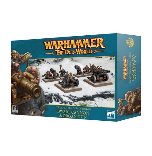 [ GW10-14 ] DWARFEN MOUNTAIN HOLDS: DWARF CANNON & ORGAN GUN