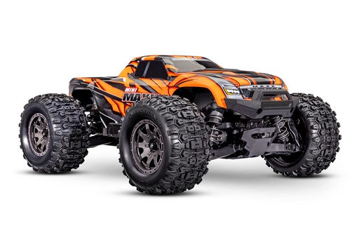 [ TRX-107154-1-ORNG ] Traxxas Mini Maxx BL-2s Orange incl battery & USB charger TRX107154-1ORNG 