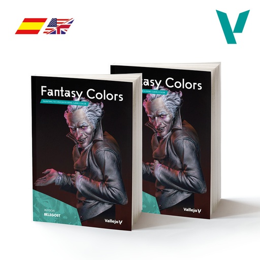 [ VAL75069 ] Vallejo Fantasy Colors Book 162p.