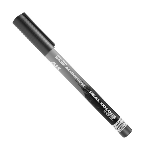 [ AKRCM011 ] Ak-interactive REAL COLORS MARKERS DARK ALUMINIUM