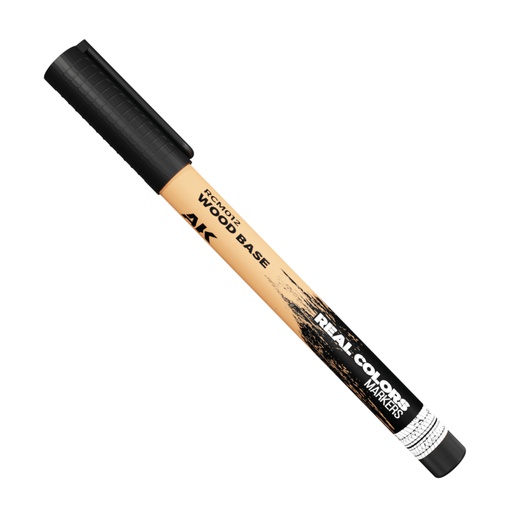 [ AKRCM012 ] Ak-interactive REAL COLORS MARKERS WOOD BASE