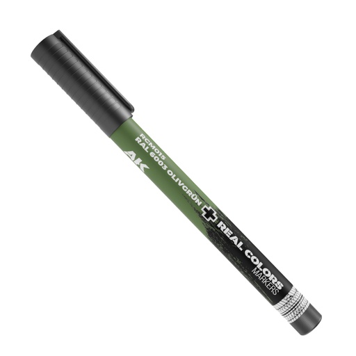 [ AKRCM015 ] Ak-interactive REAL COLORS MARKERS RAL 6003 OLIVGRÜN