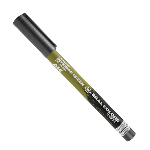 [ AKRCM022 ] Ak-interactive REAL COLORS MARKERS INTERIOR GREEN FS 34151