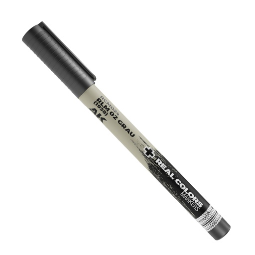 [ AKRCM024 ] Ak-interactive REAL COLORS MARKERS RLM 02 GRAU (1938)